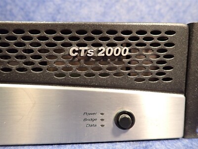 Crown CTs 2000 Two-Channel 1000W Power Amplifier with PIP Card