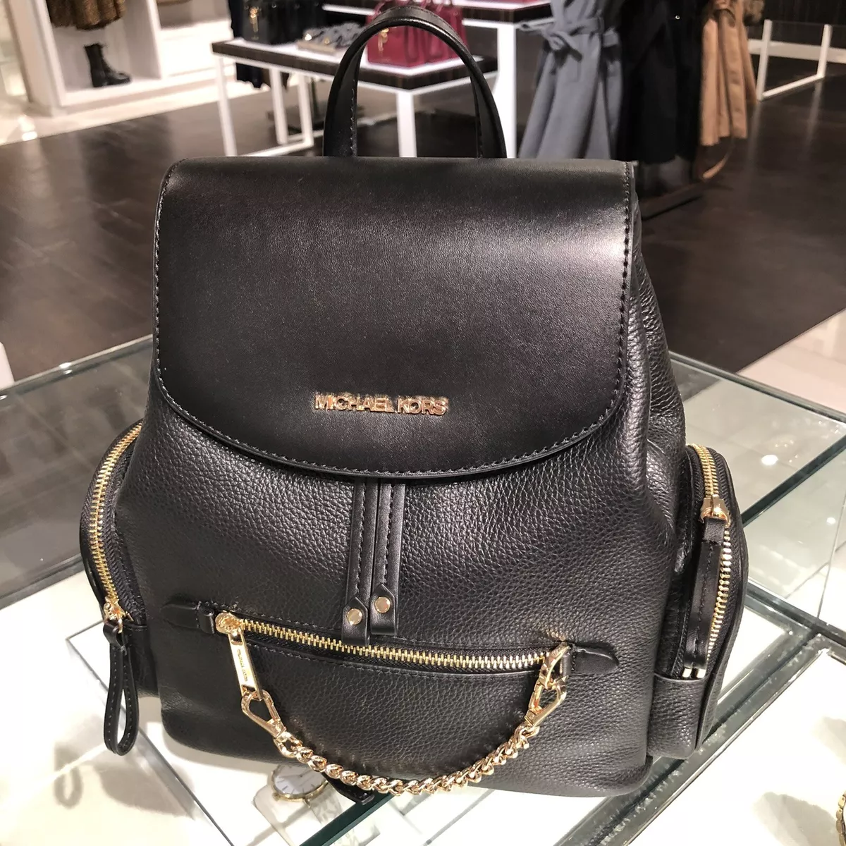 kors jet set medium pebbled leather crossbody bag