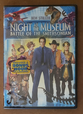 Night at the Museum: Battle of the Smithsonian (DVD) NEW Ben Stiller ...