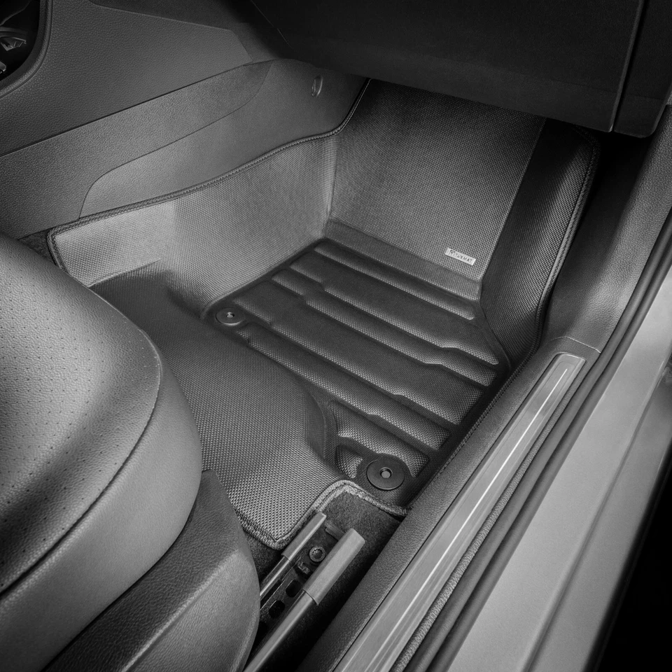 TuxMat Custom Floor Mats for Volkswagen e-Golf - 2015-2020 - Full Set - Image 3 of 4