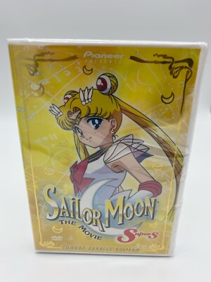 Sailor Moon SuperS Movie - Black Dream Hole (DVD, 2000, Contains both the...
