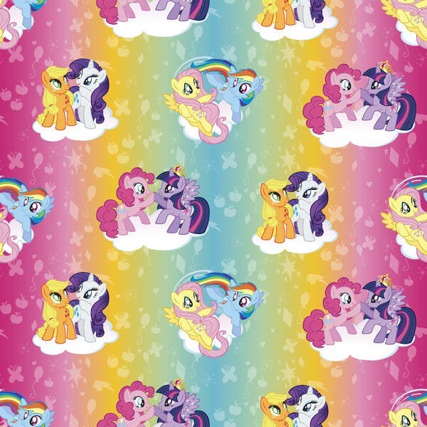 my little pony fabric