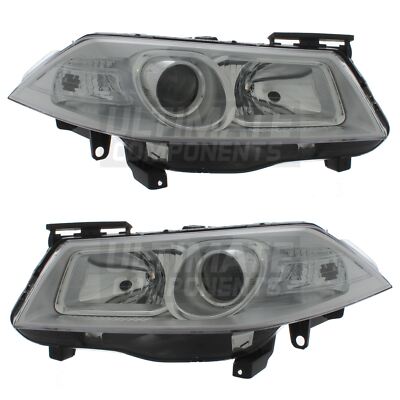 Renault Megane Headlights Mk2 Hatchback 2005-2009 Headlamps 1 Pair Left & Right