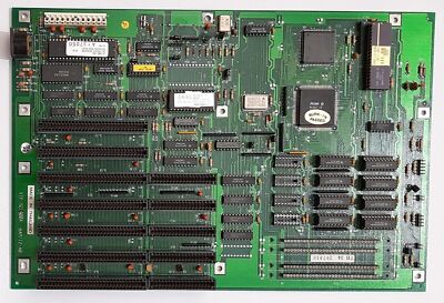 AUVA VIP BAM/12-A0 ISA Mainboard + Intel 80286 12MHz + IIT 2C87-10 + 1MB RAM