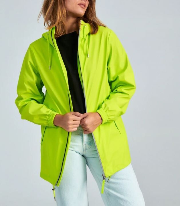 RAINS Storm Breaker Hooded Rain Jacket Men's Large / Women's XL