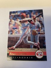 1992 Pinnacle Rookies Reggie Sanders Cincinnati Reds 