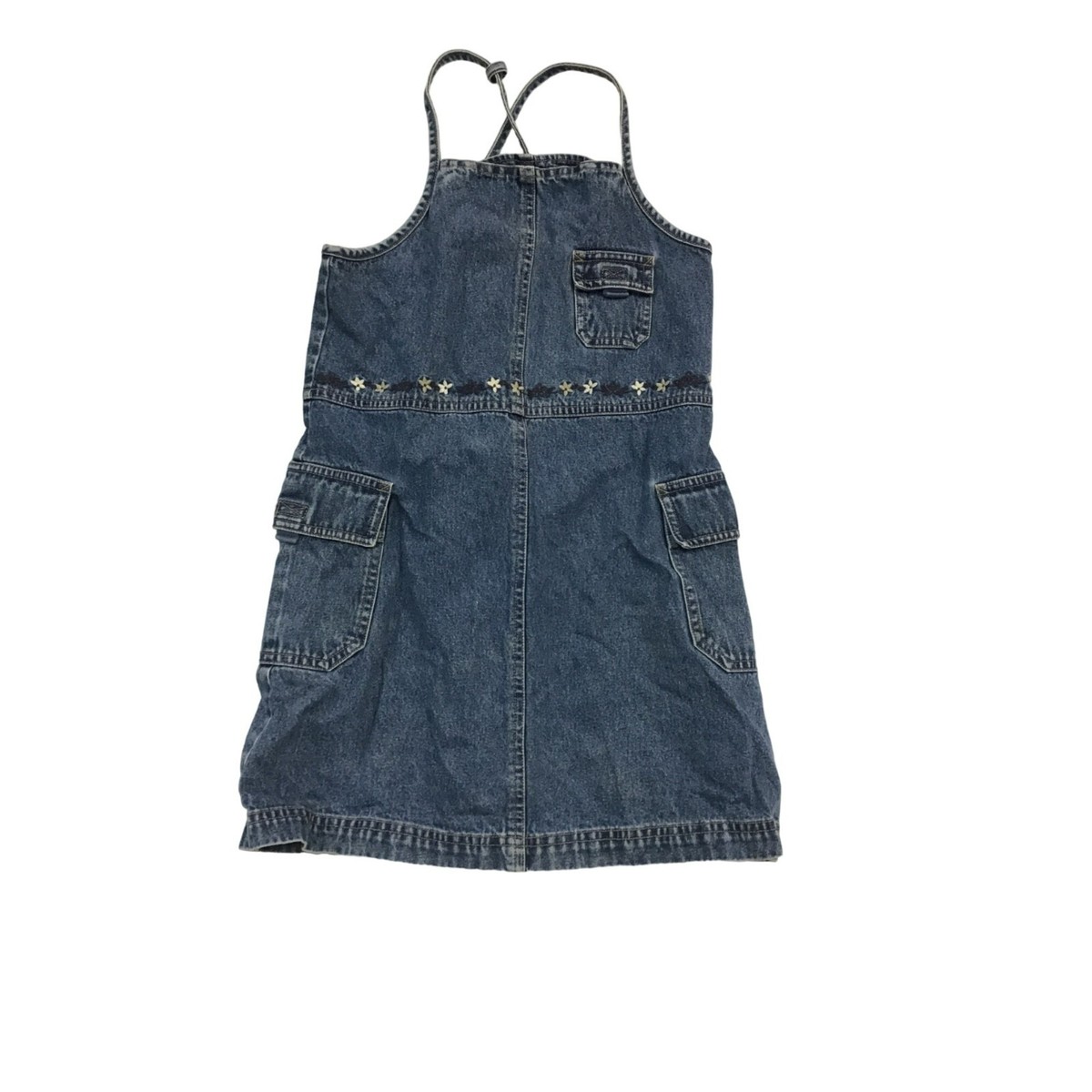 girls denim dress size 8 Girls Denim Dresses & Rompers