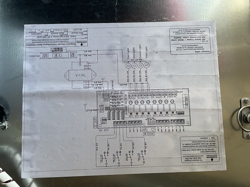 Brand New Emerson Multiflex Board W/Enclosure 851-4221 168 4-light ovrds,4NC 20A - Picture 15 of 17