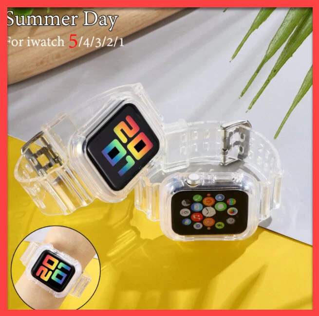 Correa transparente apple watch sale