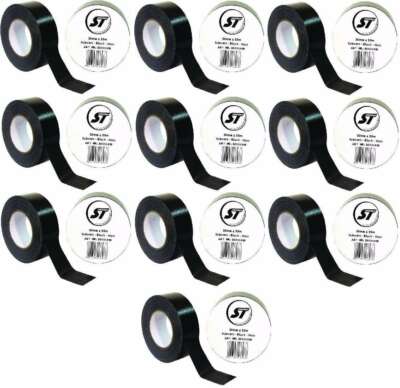 10 x Stagetape 0,18 /m 50m x 50mm PRO SCHWARZ Gewebeband Panzerband ACCESSORY