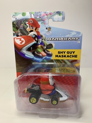 Mario Racer Guy NEW Super Mario MarioKart SHY GUY MASKACHE-KART RACER Mini Action ...