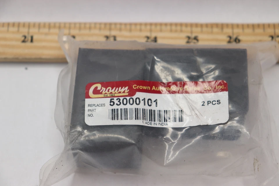 (2-Pk) Aislador de suspensión de escape Crown 53000101 Foto 2 de 3