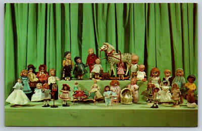 #ad Doll Collection from Mrs. M. D. Gurney Collection Horse Vintage Postcard $4.78