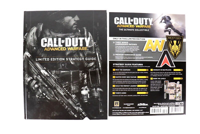 Call of Duty Advanced Warfare Limited Edition Strategy Guide Hard Cover ...