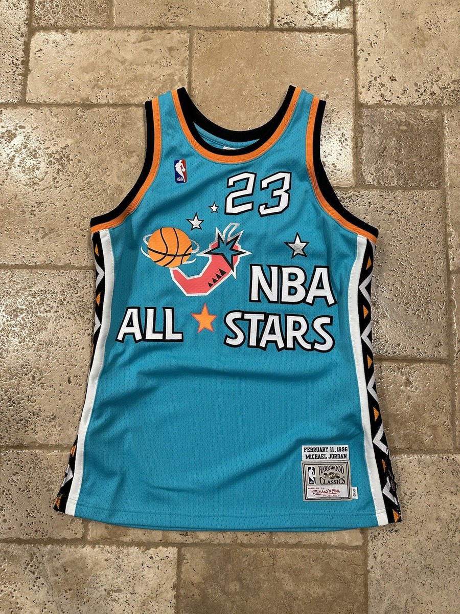 Mitchell & Ness Authentic Michael Jordan All Star '96 Jersey | eBay UK