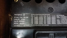 WESTINGHOUSE LB2400F NEW IN BOX 2P 400A 600V FRAME ONLY SEE PICS #A51