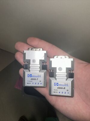 Broadata Communications Fiber Optic DVI Video Transmission System 4800R & 4800T