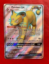 Carta Pokemon 207/214 PERSIAN GX Full Art [Sole e Luna Legami inossidabili] ITA