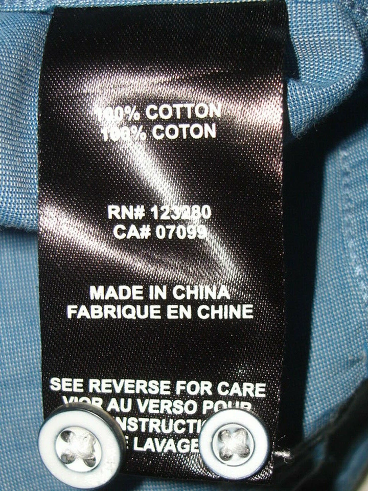 Travis Matthew Solid Blue 100% Cotton L/S Button Ft. Shirt Sz. L - Image 4 of 4