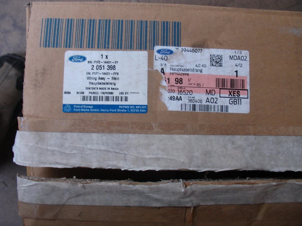 2051398 Main Wiring Harness for Ford Focus Mk3 - Image 2 of 2