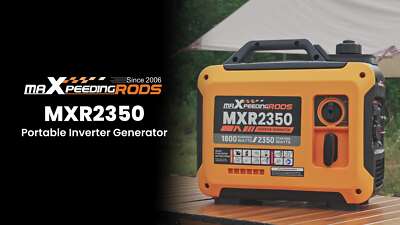 NITRO POWER WARHEAD＆Wrangler 120V 2300W Inverter Generator Portable light weight Gas Power For