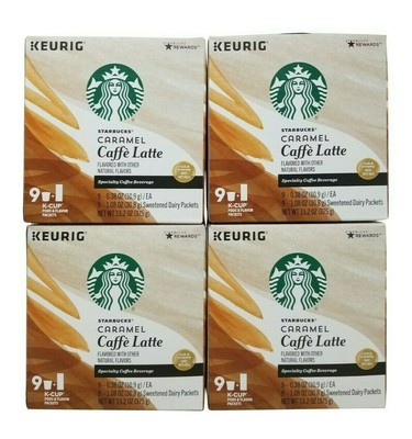 starbucks caramel caffe latte k cups