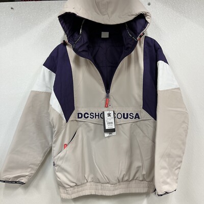 DC Men's Size S Transition Reversible Waterproof  Anorak  Pullover Jacket #Z4C