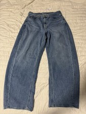 Old Navy High-Waisted Rounded Wide-Leg Barrel...