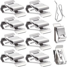 50 Pcs Trailer Frame Wire Clips Stainless Steel Metal Cable Clips Solar