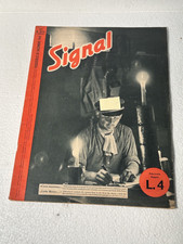 SIGNAL Nº23-24 DIC.1941 ED.ITALIANA VECCHIA RIVISTA TEDESCA OLD GERMAN MAGAZINE