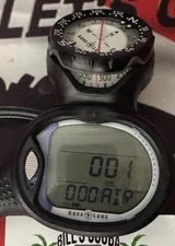 AQUALUNG 1550 DIVE COMPUTER WITH COMPASS PRIMO CONDITION