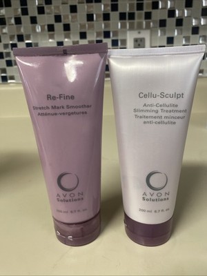 Avon Solutions Cellu Sculpt Anti Cellul  & Re Fine Stretch Mark Smoother Vintage