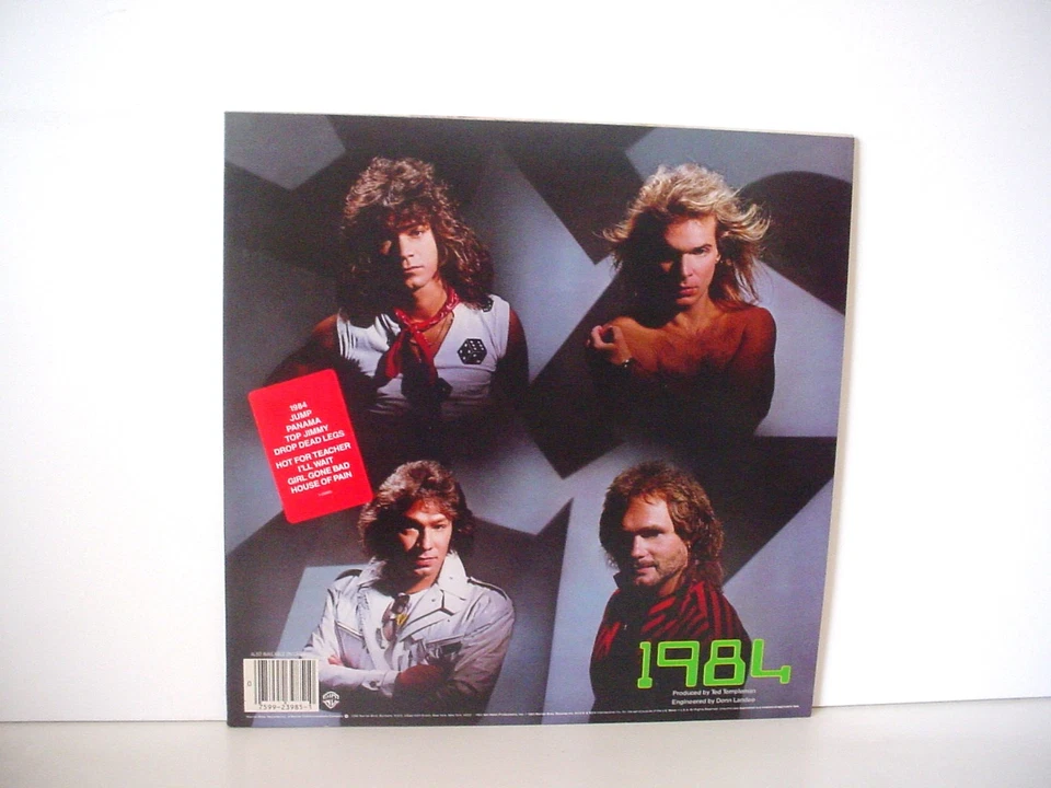 VAN HALEN 1984 Original PROMO QUIEX II Audiophile LP 1984 WB 23985 Promotional - Image 4 of 4