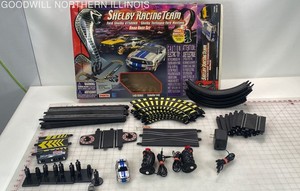 Enertec Shelby Racing Team GT500KR Road Race 1/43 Scale Slot Car Racing Set IOB