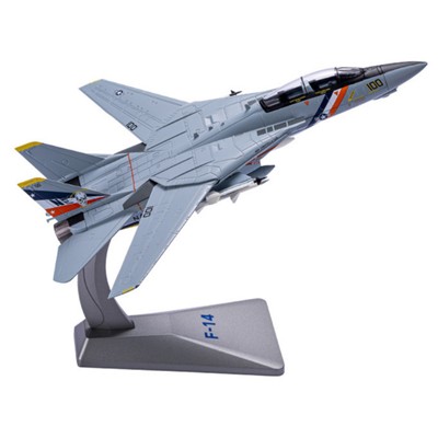 Alloy 1/72 United States Navy F-14 VF-31/VF-2 Tomcat Fighter Model with Stand