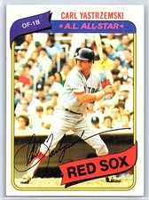 1980 Topps - Carl Yastrzemski #720 EX Cond. (78)
