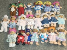21 Vtg 90's Russ Troll Kidz Doll Babies Ace Novelty Knockoff Soft Body Plush Lot