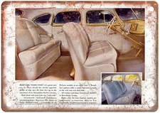 1939 Vintage DeSoto Auto Advertisement Retro Look Reproduction Metal Sign A14024