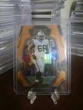 2022 Panini Select Dylan Parham 154 Orange Die Cut /199 RC Raiders NM-MT
