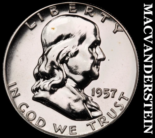 1957 Franklin Half Dollar- Silver Choice Proof Luster #i2450