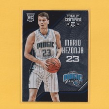 2015-16 Panini Totally Certified #170 Mario Hezonja RC Rookie