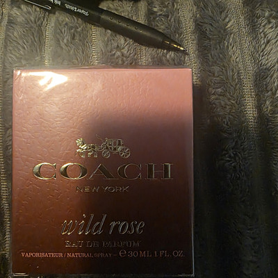 Coach New York Wild Rose Eau de Parfum Natural Spray Regular Size 1 fl oz