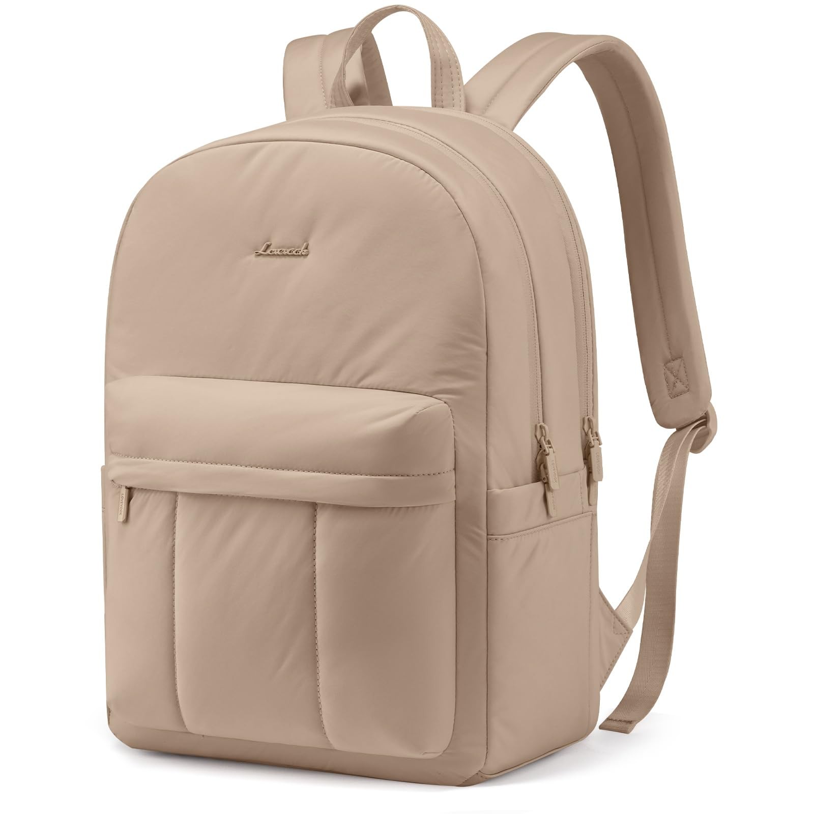 Puffer Computer Backpack for Women Girl Travel Work, Lightweight Quilted Scho...