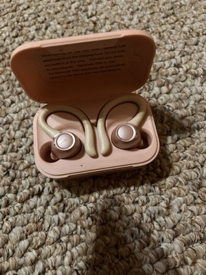 blackweb TWS In-Ear Wireless Bluetooth Ear-hook Earbuds Pink