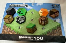 Minecraft Jibbitz, Crocs Brand, Set Of 8, New