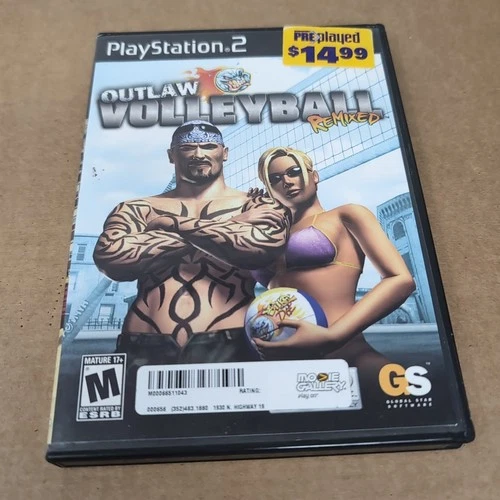 Outlaw Volleyball Remixed (Sony PlayStation 2, 2005) No Manual NTSC-U/C Tested