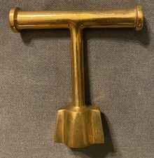 REPRO BRITISH ROYAL NAVY SIEBE-GORMAN DEEP SEA DIVING HELMET SUIT BRASS T-WRENCH