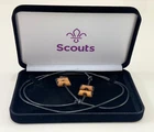UK SCOUTS GILWELL OAK TREES - Leader Trainer 4 Beads Highest Rank Woodbadge RARE