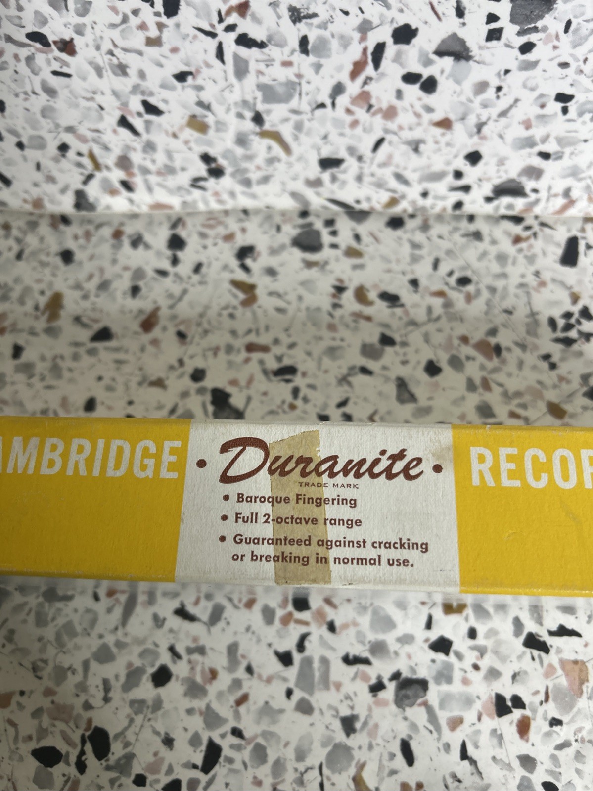 Vintage Cambridge Duranite Recorder In Original Packaging