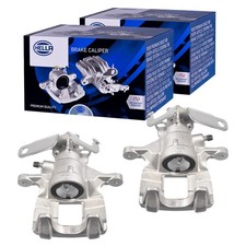 2x HELLA BREMSSATTEL HINTERACHSE passend für FORD TOURNEO TRANSIT